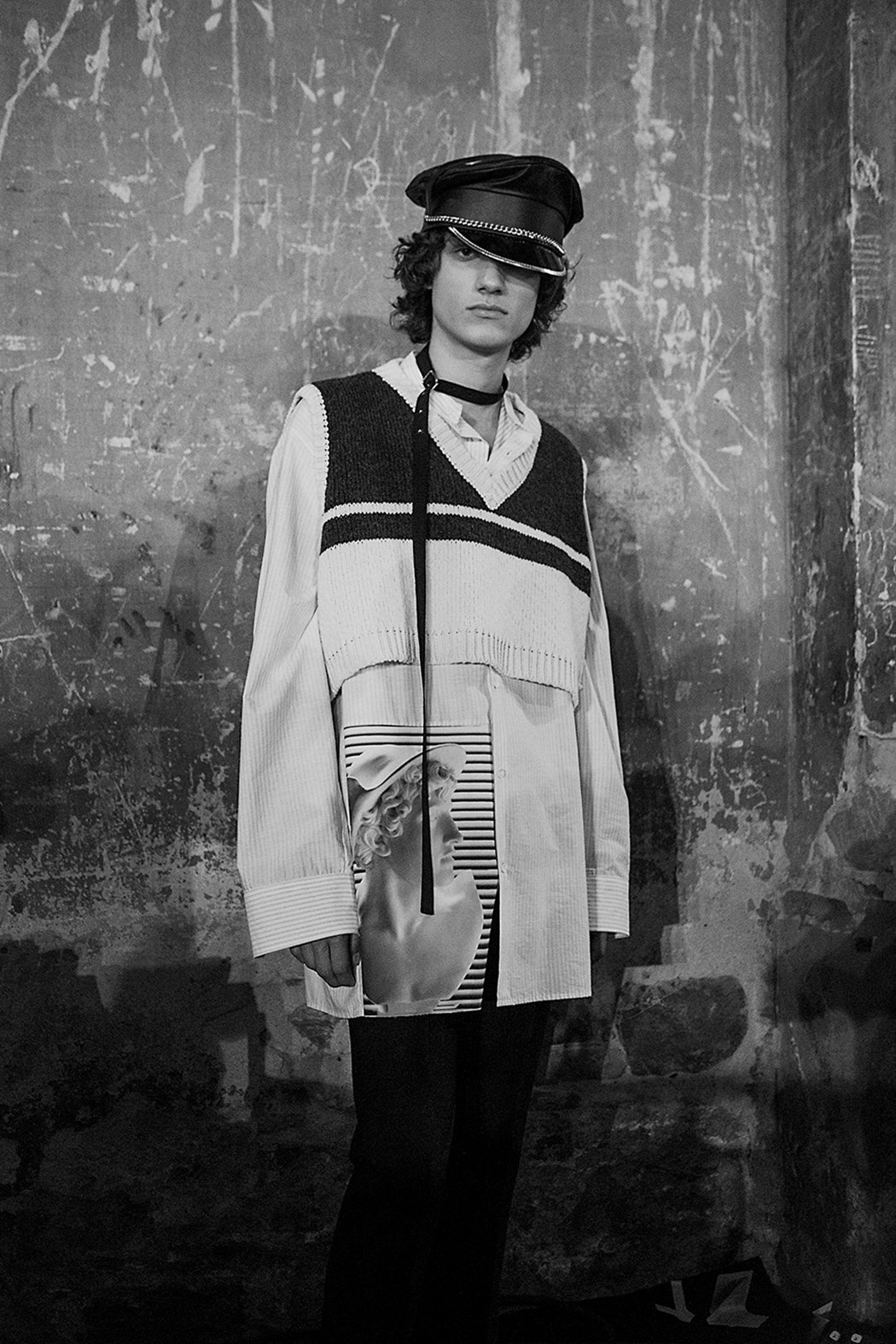 dazeddigital:  Raf Simons takes on the S&amp;M style of Robert Mapplethorpe 