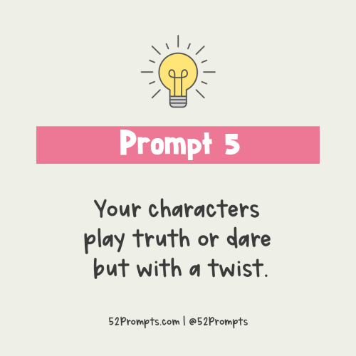 Write a story or create an illustration using the prompt: Your characters play truth or dare but wit