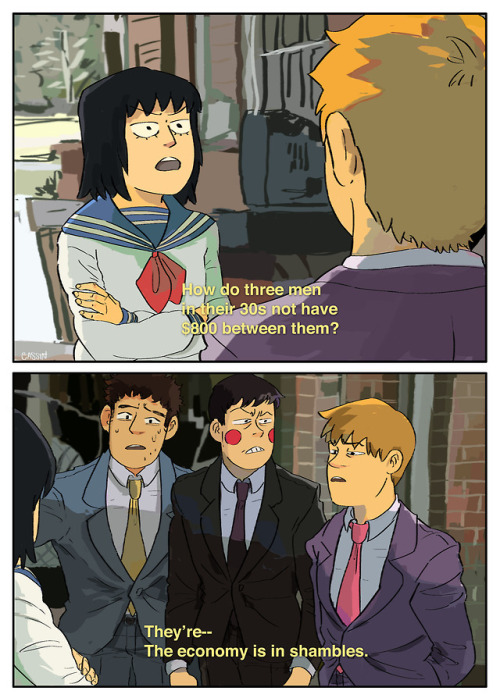 cassin:  #RedrawReigen is back and so is this disaster crew
