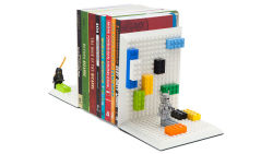 legollection:  Build On Brick LEGO Bookends #lego #diy (via @thinkgeek)