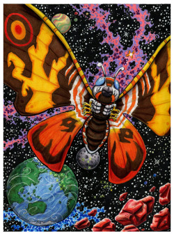 citystompers:  Sayonara, Mothra by JRtheMonsterboy 