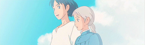 studiioghibli:Howl’s Moving Castle + The Flower GardenRequested by t-hiddys