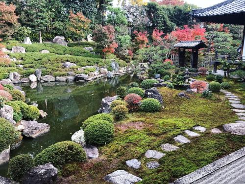 ＼おにわさん更新情報／ ‪[ 京都市東山区 ] 建仁寺 両足院庭園 Kenninji Ryosokuin Temple Garden, Kyoto の写真・記事を更新しました。 ーーアート展でも不定期