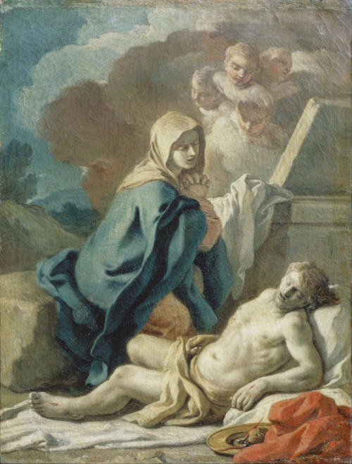 Francesco de Mura (Italian; 1696–1782)PietàOil on canvas, ca. 1725–30The Walters Art Museum, Baltimo