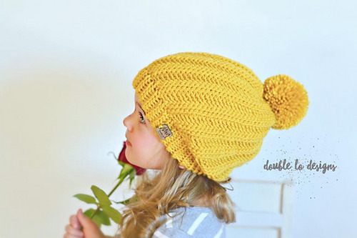 Crochet Pattern: Tearlach Beanie & Slouch by Jennifer Pionk ($5.00)