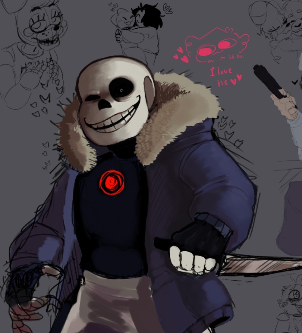 Killer!sans by ThatWesternArtist on DeviantArt