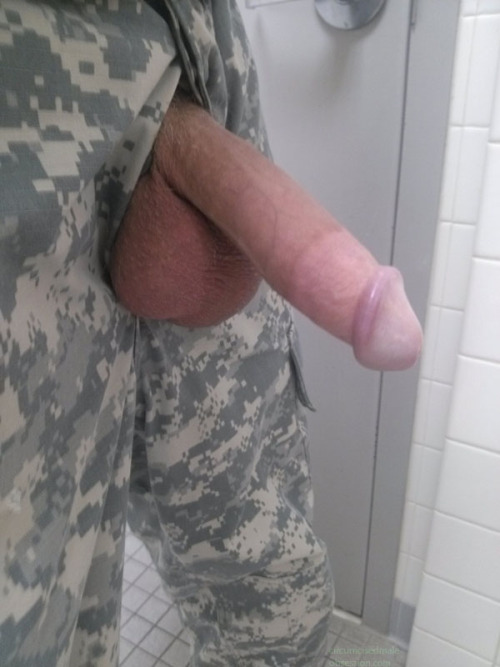 thecircumcisedmaleobsession:  25 year old straight Army hottie stationed in Killeen, TX He’s one hung Irish guy!!!!!