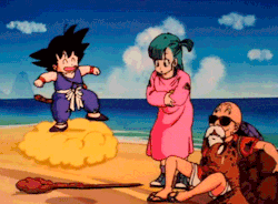 gokuthesaiyan: Yay! I’m riding the nimbus..  | Only ridden by those of pure heart. 