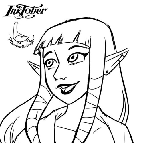 07-zelda skyward sword#inktober #inktober2016 #draw #drawing #doodle #sketch #tablet #digitalink #th