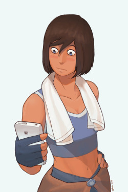 johosshi:  Whatchu lookin at Korra :O 