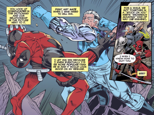 fuckyesdeadpool:  Deadpool & Cable: Split Second #2