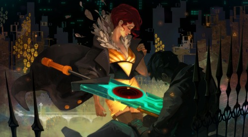 gamefreaksnz:  Transistor launch trailer unmasks four villainsSupergiant Games has released a launch trailer for Transistor, the sci-fi themed action RPG out this week. View the new clip here.   This game is awesome😄 Anyone that owns a PC or PS4 should