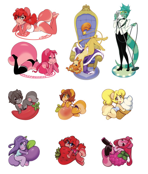 askjamstuff: New standees & key-chains now up in the Studio Cute Shop! The new standees include 