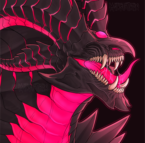 monstatron: SARETHUS back from the con and back to drawing! let’s welcome a new monster to my 