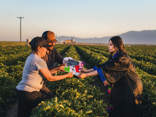 We really love this story about Jennifer Rocha and how she honored her immigrant parents for the sac