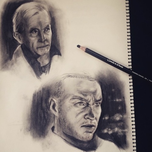 hsalpen:“Detroit: Become Human” Sketching with new pencil. Okay but these are actually so good like 