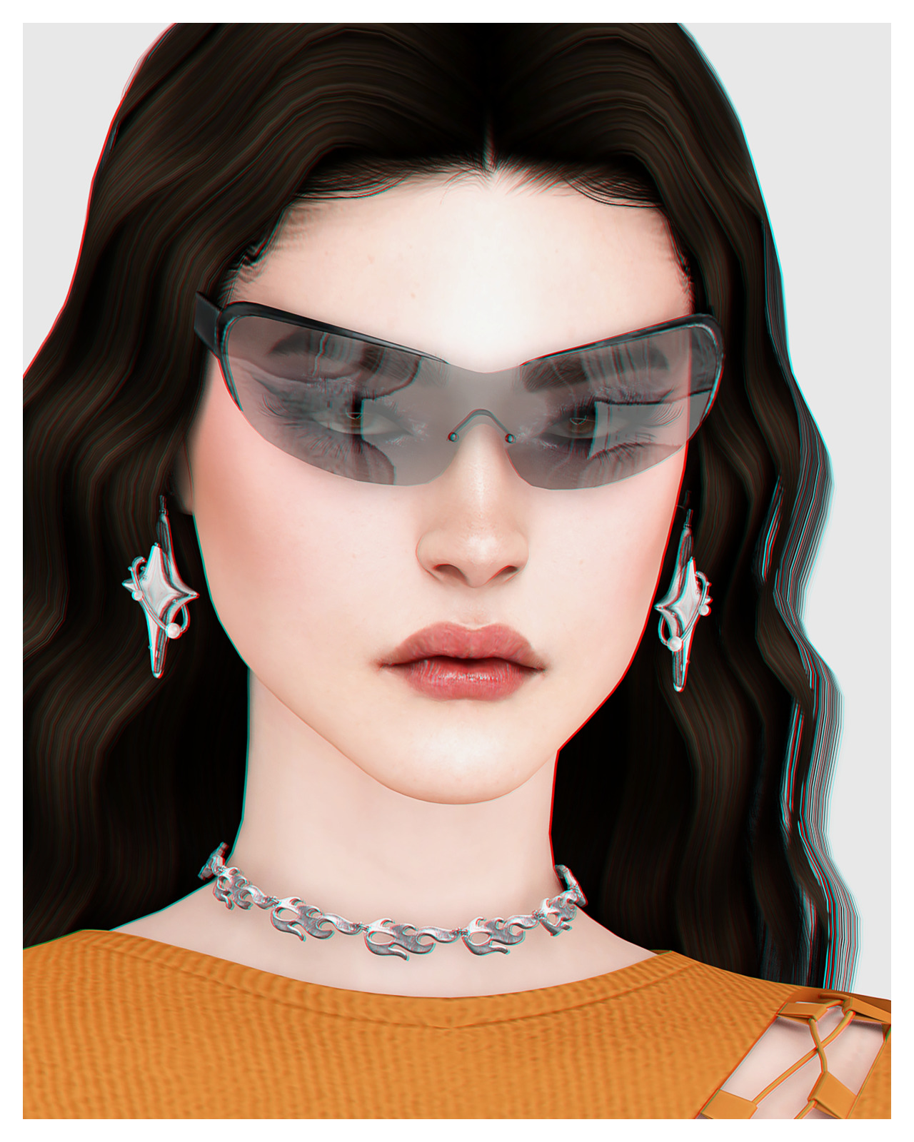 Tokyo Town Glasses - The Sims 4 Create a Sim - CurseForge