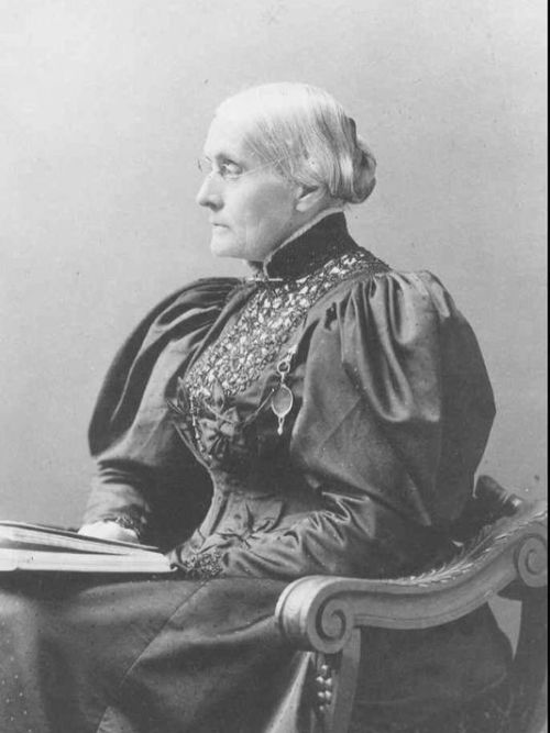 corsetdiary: Susan B. Anthony Susan B. Anthony was a primary organizer, speaker, and writer for the 