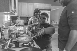 film-god:  Lil Terrio makes breakfast with