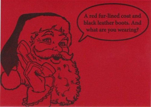 Phone sex with Santa greeting cards