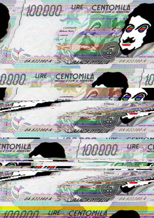 Creative/destructive process. To destry an image to create a new one careless about the income #art #glitch  DMNC RMX http://dombarra.tumblr.com www.behance.com/dombarra