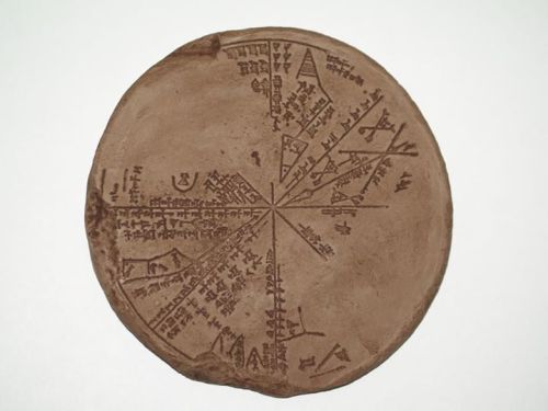 The Sky Map of Ancient Nineveh, 3300 B.C.The origins of Western astronomy can be found in Mesopotami