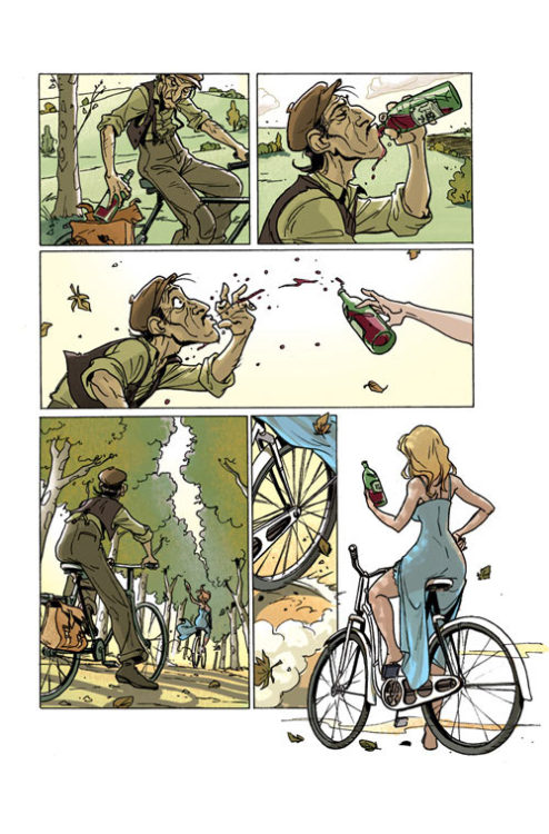 fuckyeahcomicsbaby:  “The Ride” by Rodolphe Guenoden