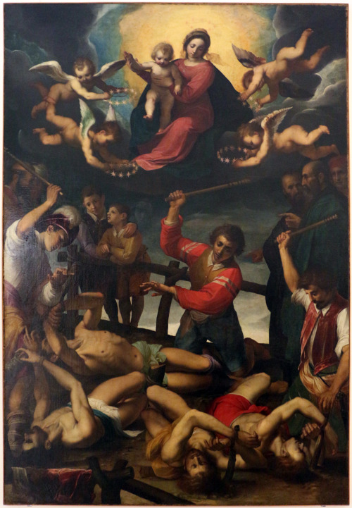 koredzas:Jacopo Ligozzi - Martyrdom of the Four Crowned Saints. 1596