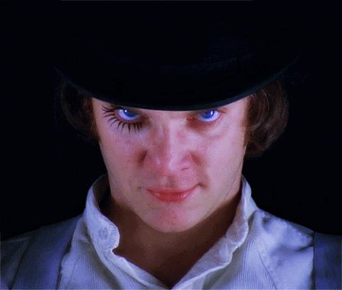 antipahtico: Malcolm McDowell ~ A Clockwork Orange (1971)
