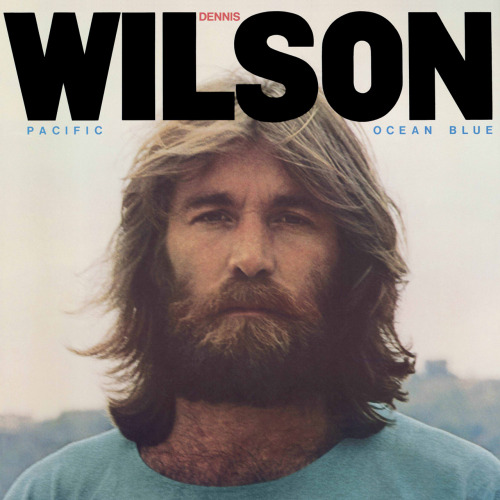 Dennis Wilson ‘Pacific Ocean Blue’, Caribou, 1977. Designed by Jeremy Holiday, photograph by Karen L