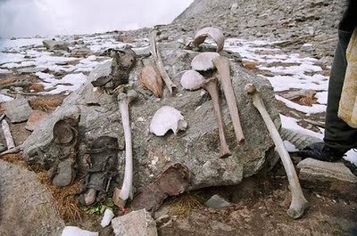 Porn photo There's a lake in India full of ancient skeletons,