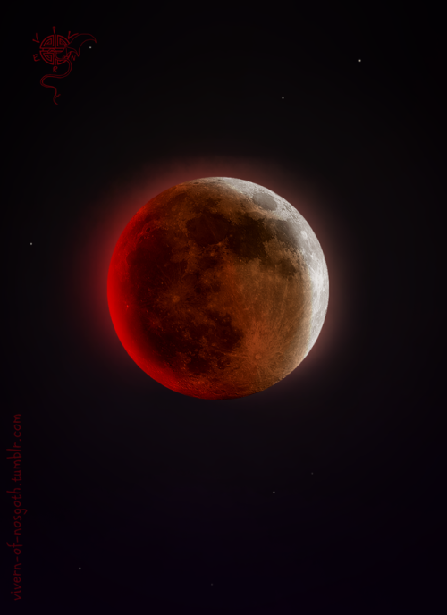 So Right Now I See A Super Moon, A Lunar Eclipse And A “bloody Moon”. Look Some Like This.