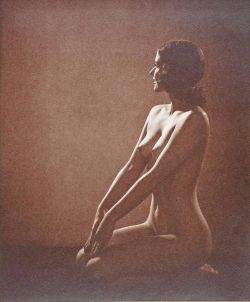 Fragrantblossoms:  Paul H. Oelman, Nude, Ca. 1940. 