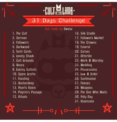 Day 1: The Cult