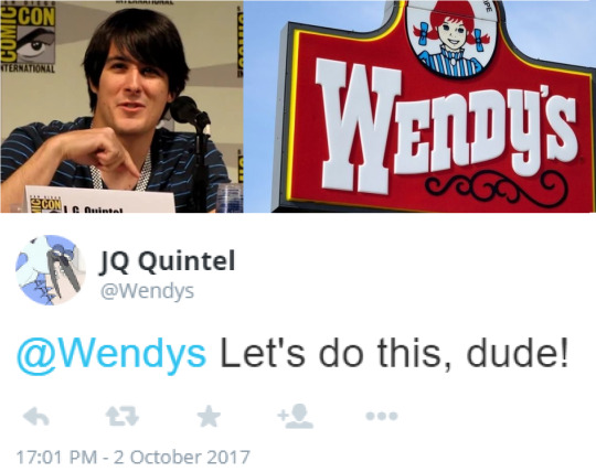 phony-time-traveler:    Regular show director J.G. Quintelhired to make a Wendy’s cartoon“After the positive reactions of fastfood restaurant “Wendy’s” twitter account, Wendy’s has decided to make a string of animated ads in the same spirit