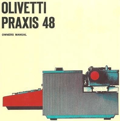 Ettore Sottsass & Hans von Klier, electric typewriter Praxis 48, 1964. For Olivetti. Via oztypew