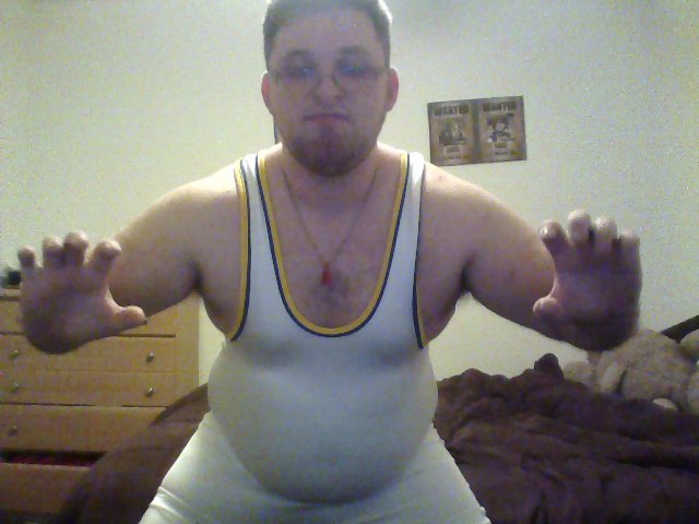 joshthebullpup:  Singlet update :D 277 lbs 49” chest 52” belly 18” arms 31”