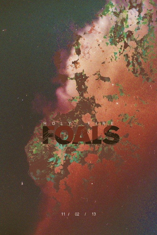 Foals concert poster