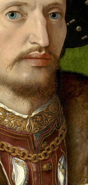 Jan Gossaert ‘Mabuse’ - Portrait of a Gentleman, 1530_detail