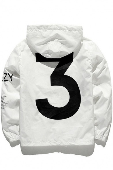 free-traveler-fans: Trendy ZIP Up Hooded Coats  Tie Dye Letter  //  Letter 3  New