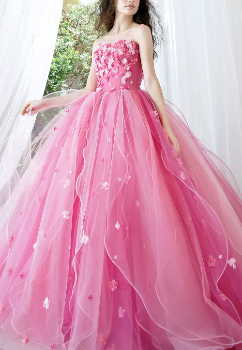 Favourite Designs: Kiyoko Hata ‘Pink’ Bridal Couture Collection