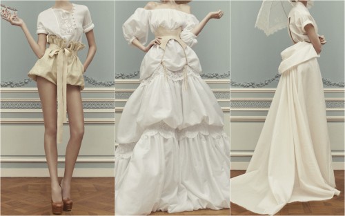 sautte-fashion:Favorite Looks from Ulyana Sergeenko’s Couture S/S 2013 Lookbook