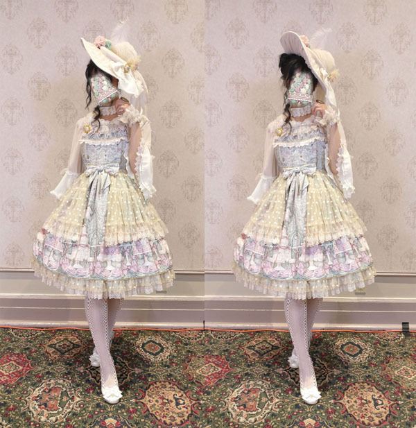 Fruit Salads: My outfit for the lolita tea party at Anime