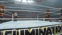 wrasslormonkey:  Big E [BLANK] with a huge spear (by @WrasslorMonkey)