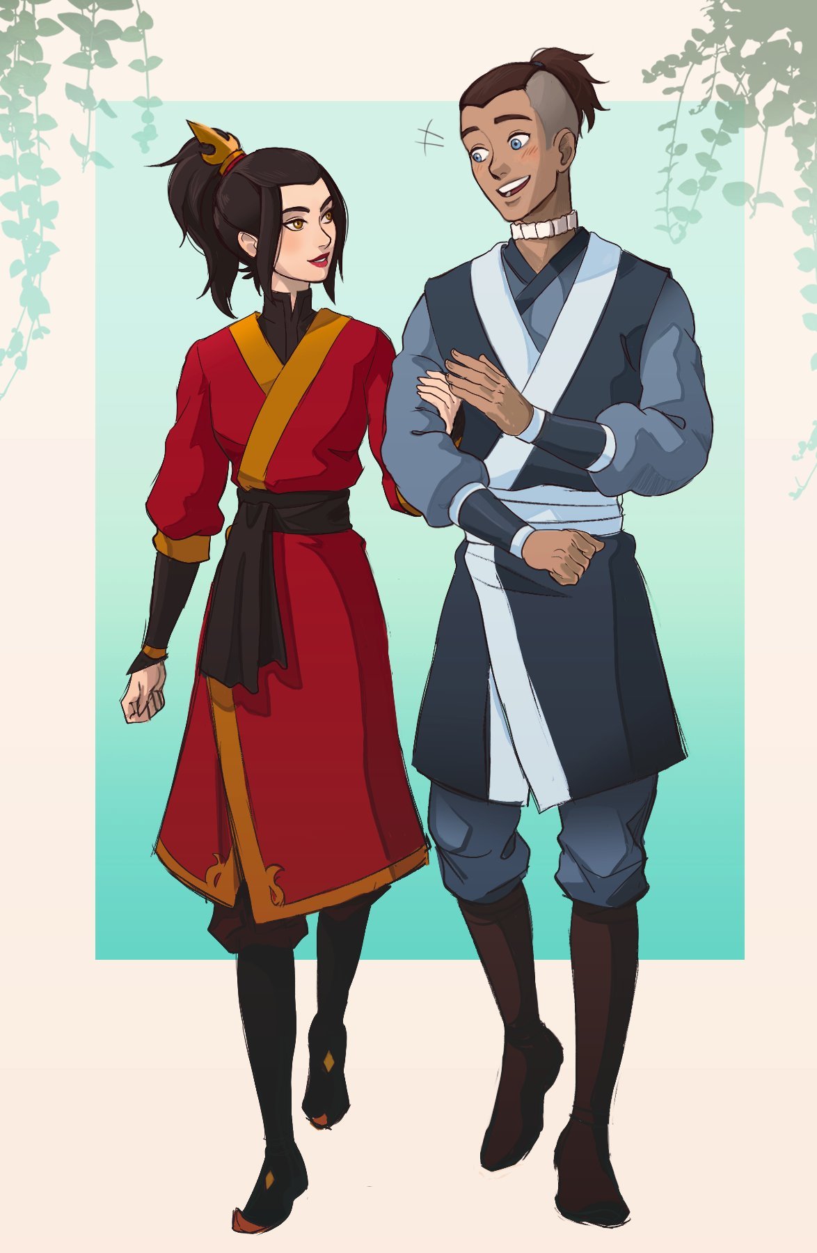 Azula x sokka