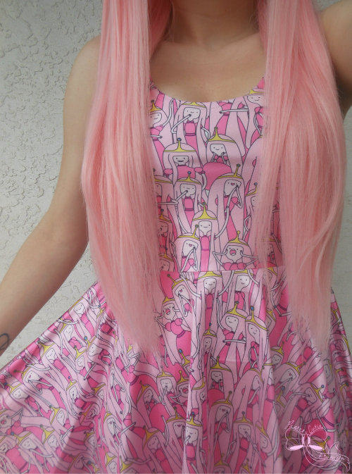 pastel-cutie:  Princess Bubblegum Dress Review~! porn pictures