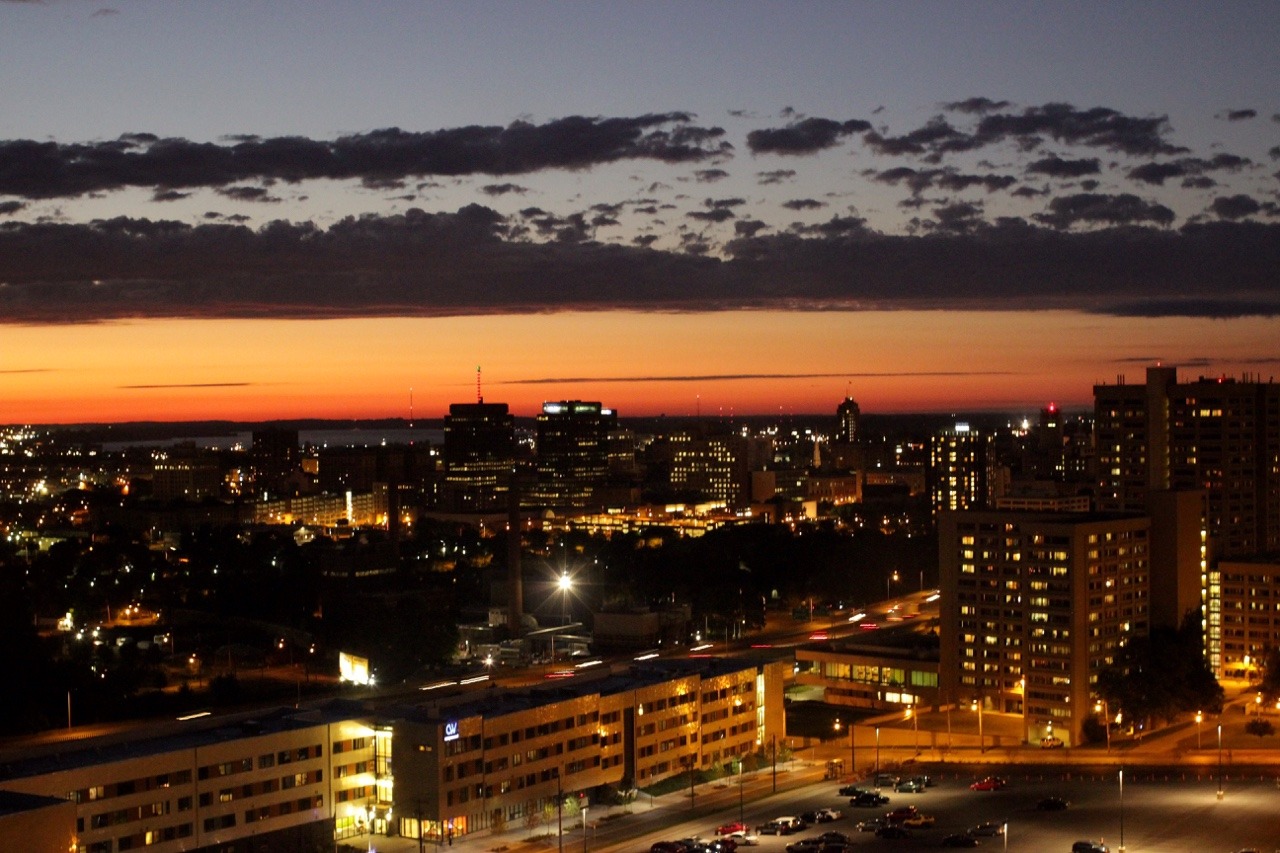 Syracuse, NY. from my room.