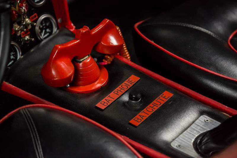 hemmingsmotornews:  Period-built Thunderbird-based replica of the 1966 Batmobile