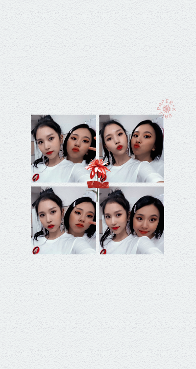 『MINA + CHAEYOUNG』mi!chaengsaved? reblog or like