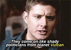 jimtiberiuskirk:  Star Trek references in Supernatural 